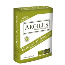 Enduit à l'argile ARGILUS 25 kg