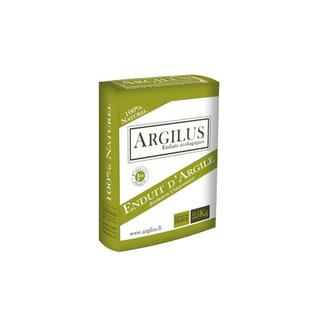 Enduit à l'argile ARGILUS 25 kg