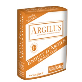 Enduit argile monocouche ARGILUS 25 kg