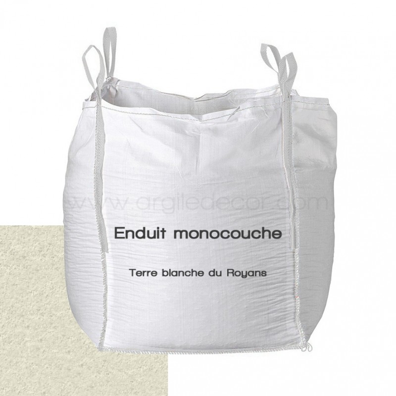 Enduit monocouche terre blanche du Royans 1 tonne