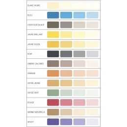 nuancier couleur mix