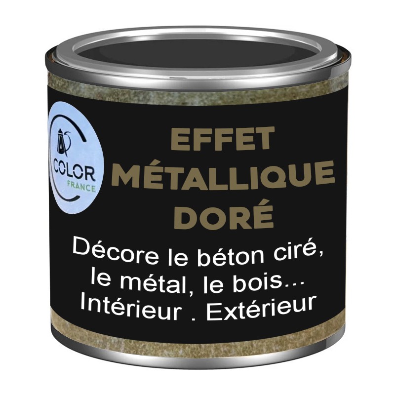 Cire dorée pour stuc, enduit et béton ciré
