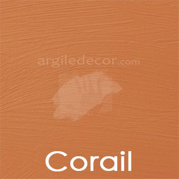 Peinture à la chaux Corail