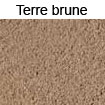 Enduit argile, teinte: Terre brune