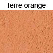 Enduit argile, teinte: terre orange