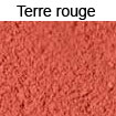 Enduit argile, teinte: terre rouge